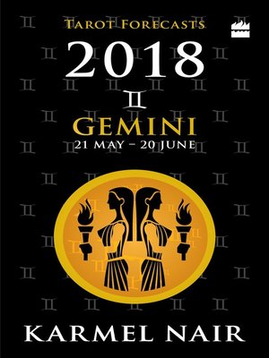 cover image of Gemini Tarot Forecasts 2018